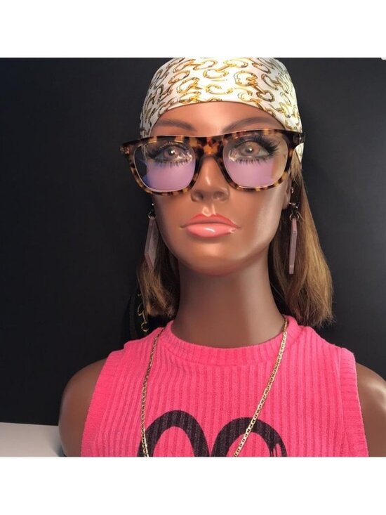 ? - New Authentic TOM FORD FT5939-B 053 square optical Havana main image 7